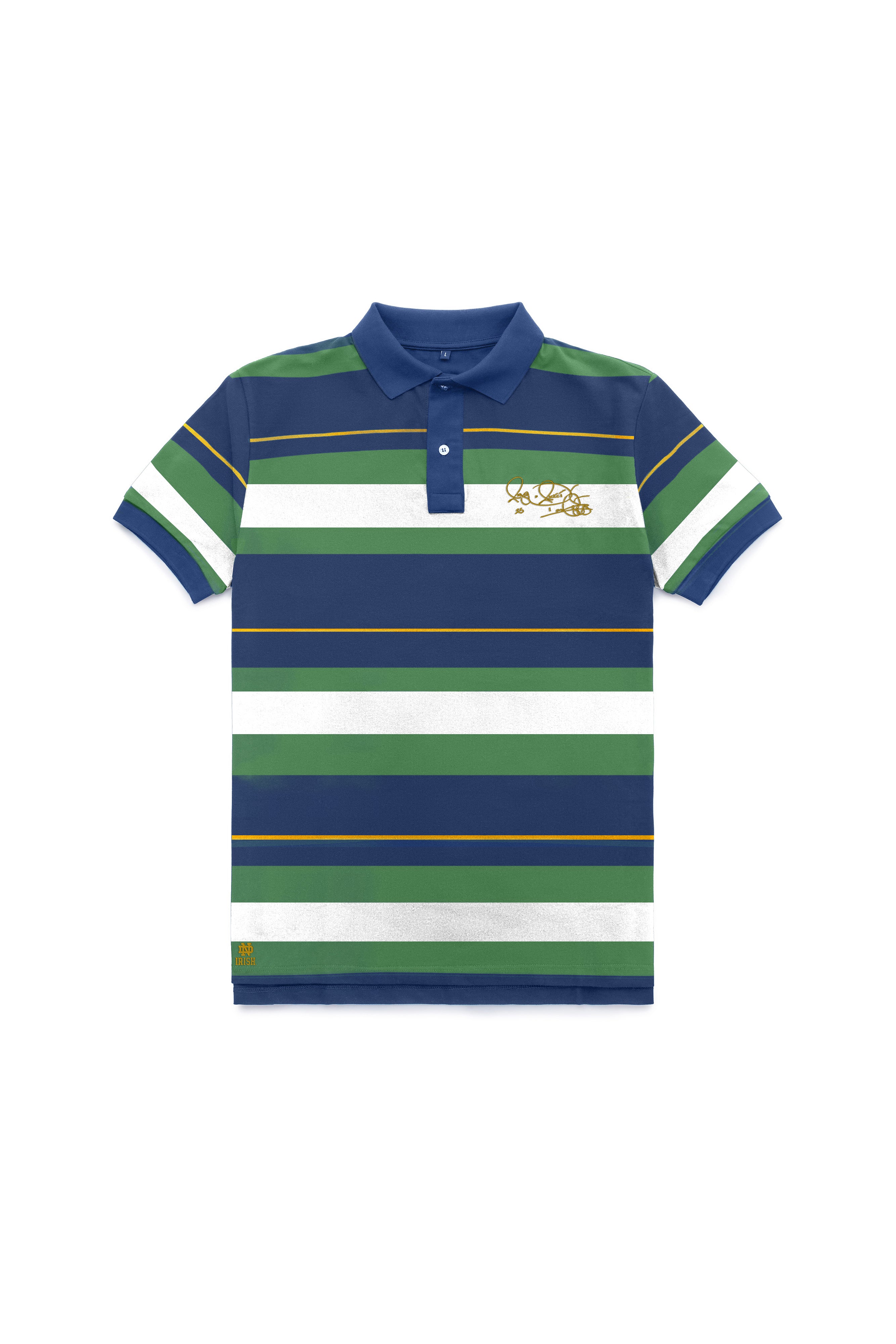 Men's Notre Dame Polo | Rocket Ismail | Fighting Irish – Signature