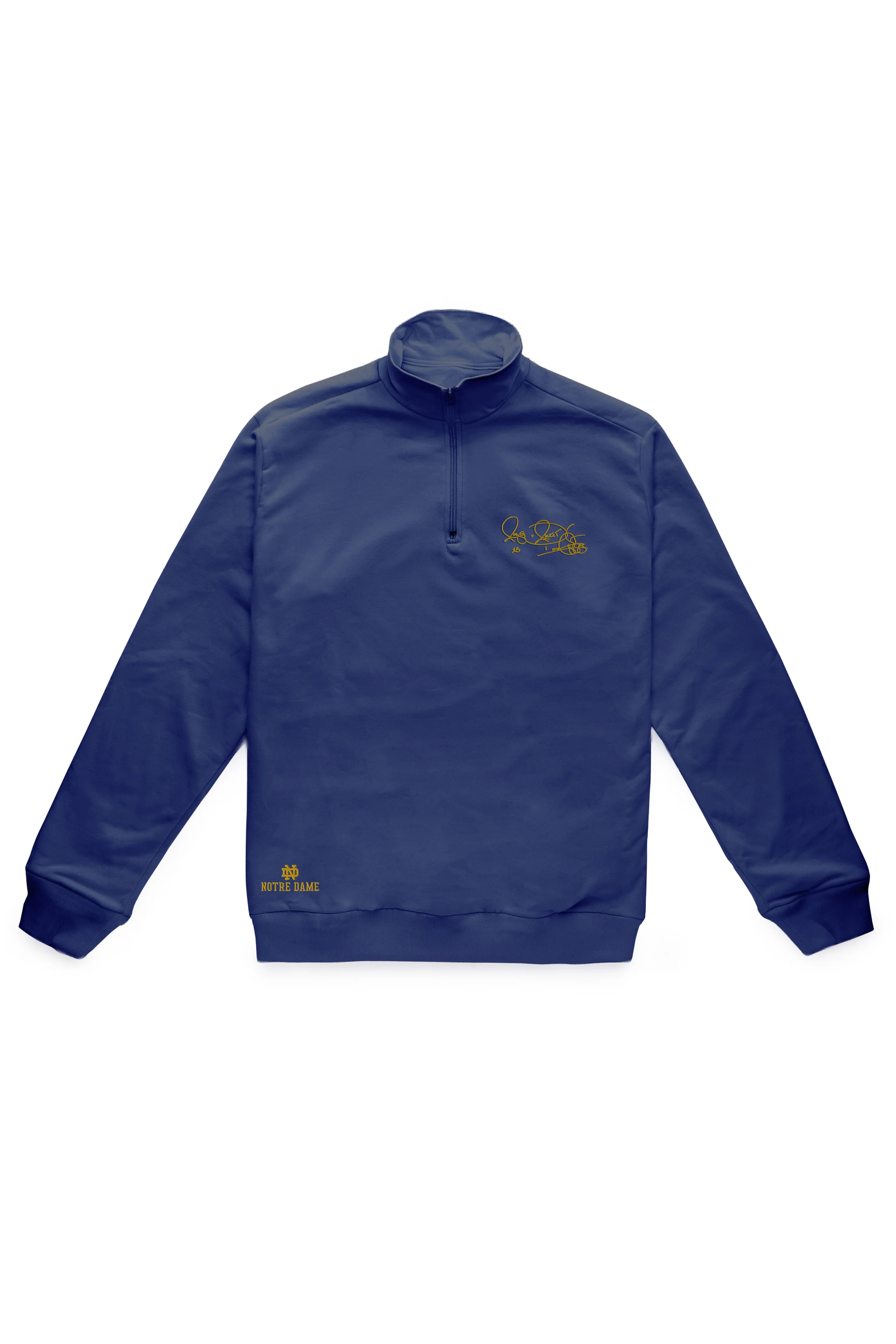 Men's Notre Dame Pullover | Rocket Ismail Quarter Zip – Signature