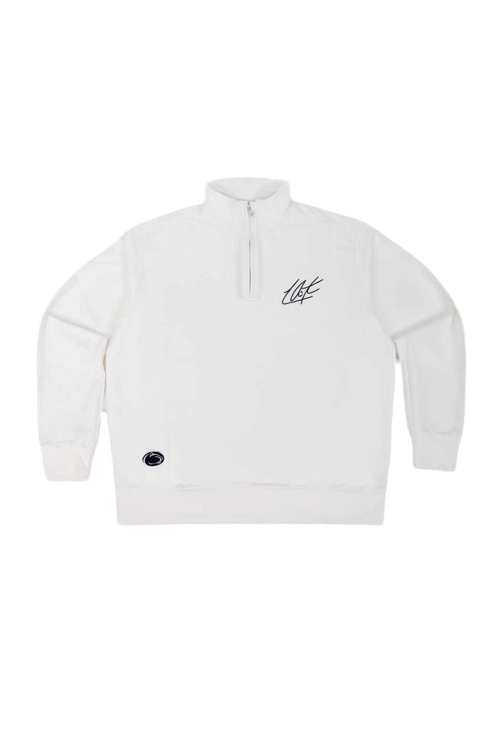 Signature Pro® Penn State Nittany Lion Men's LaVar Arrington Pullover 1/2 Zip Sweater