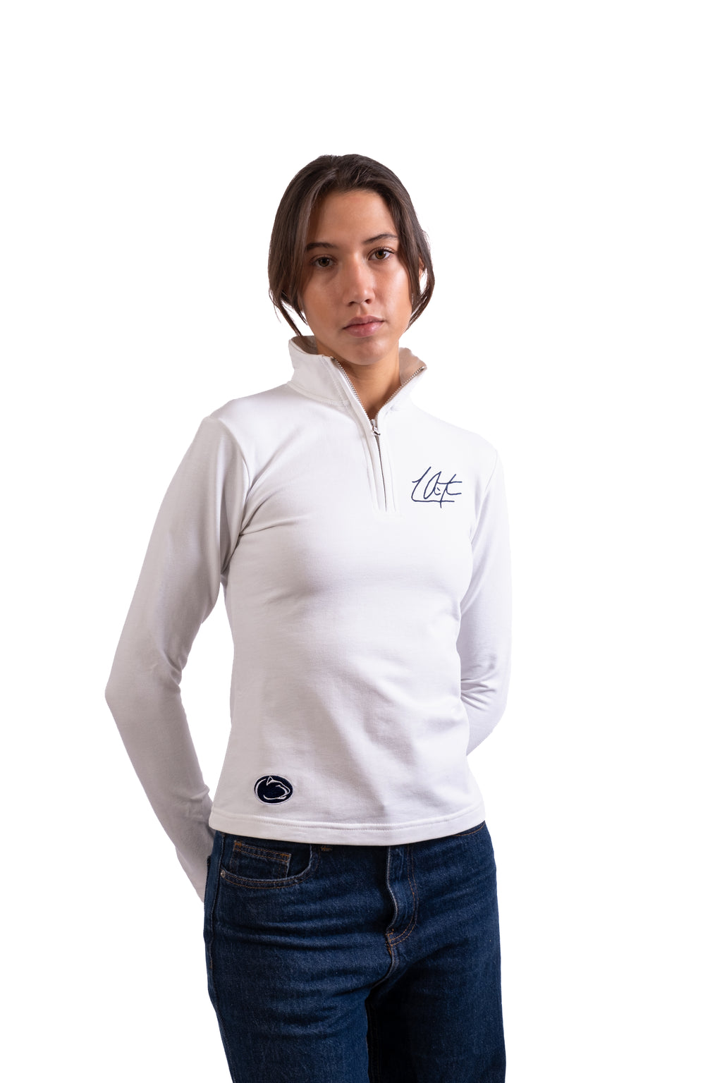 Signature Pro® Penn State Nittany Lion Women's LaVar Arrington 1/2 Zip Pullover